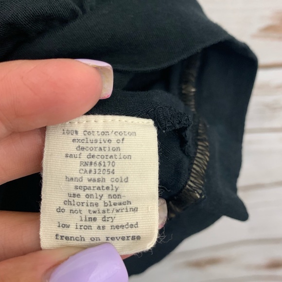 Anthropologie Silence & Noise Black Cami T… - Picture 5 of 6